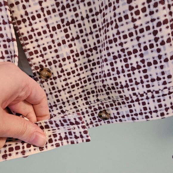 Prada Milano Designer Geometric Printed Blazer Style Button-Up Jacket Size 38IT - Picture 9 of 16